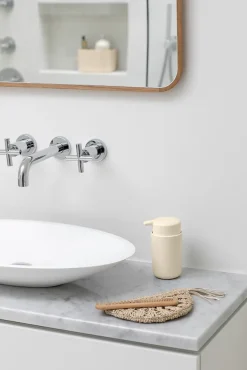 Distributeur de savon 250 ml, beige, Brabantia ReNew