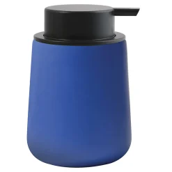 Distributeur de savon 300 ml en céramique, bleu royal, MSV Maonie