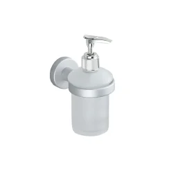 Distributeur de savon Alu LUGANO Transparent MSV