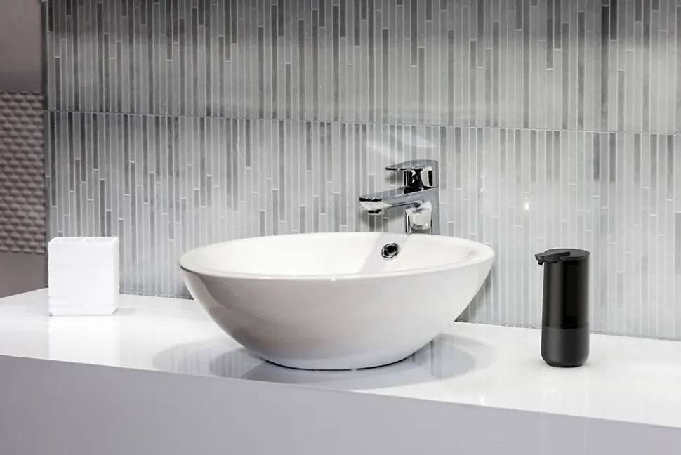 Distributeur de savon automatique avec capteur BERNSTEIN SP1 - Noir