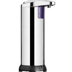 Distributeur de savon automatique en acier inoxydable avec base étanche et détecteur de mouvement infrarouge