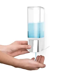 Distributeur de savon blanc 500 ml CIE Europe