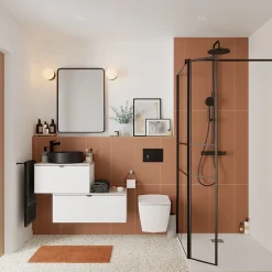 Distributeur de savon béton gris nuage GoodHome Elland