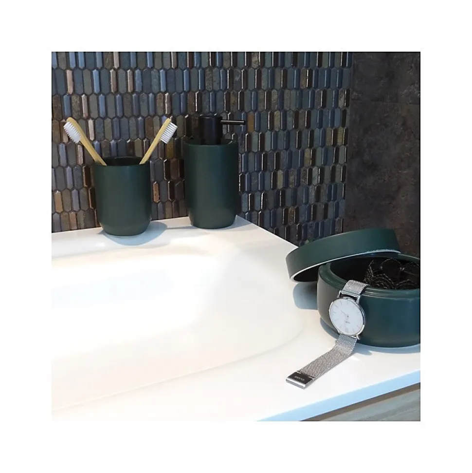 Distributeur de savon Céramique JARO Vert foncé Spirella