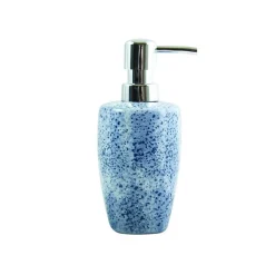 Distributeur de savon Céramique CARRARE Bleu MSV