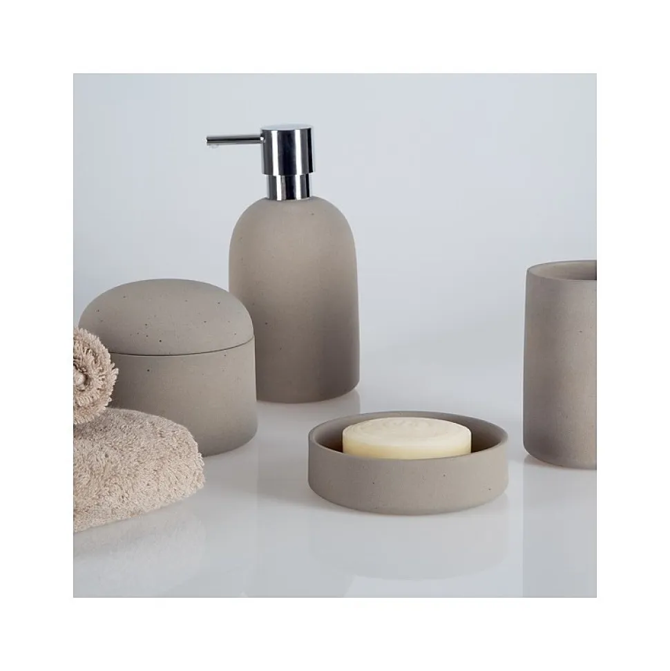 Distributeur de savon Céramique GEMMA Terre Spirella