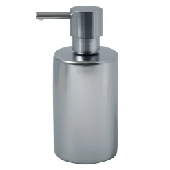 Distributeur de savon Céramique TUBEMATT Argent mat Spirella