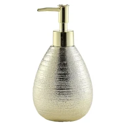 Distributeur de Savon Déco "Trésor" 17cm Or