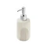 Distributeur de savon en céramique taupe Levasseur Stone