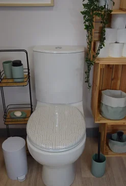 Distributeur de savon en céramique, coloris vert d'eau, Zen