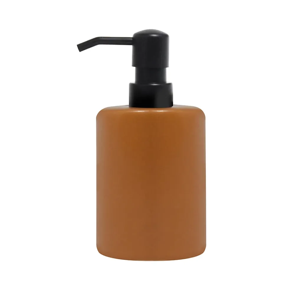 Distributeur de savon en céramique orange Lassane GoodHome