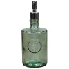 Distributeur de savon en verre recyclé Naturel 23 cm AUTHENTIC