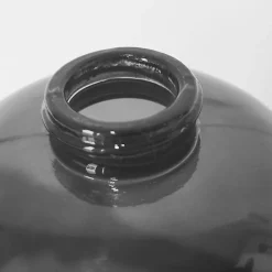 Distributeur de savon en verre gris fumé 350 ml, GoodHome Levanna