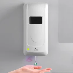 Distributeur de savon et Gel automatique mural ou sur pied infrarouge rechargeable 1 L