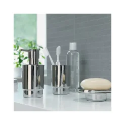 Distributeur de savon Inox NYO Gris poli Spirella