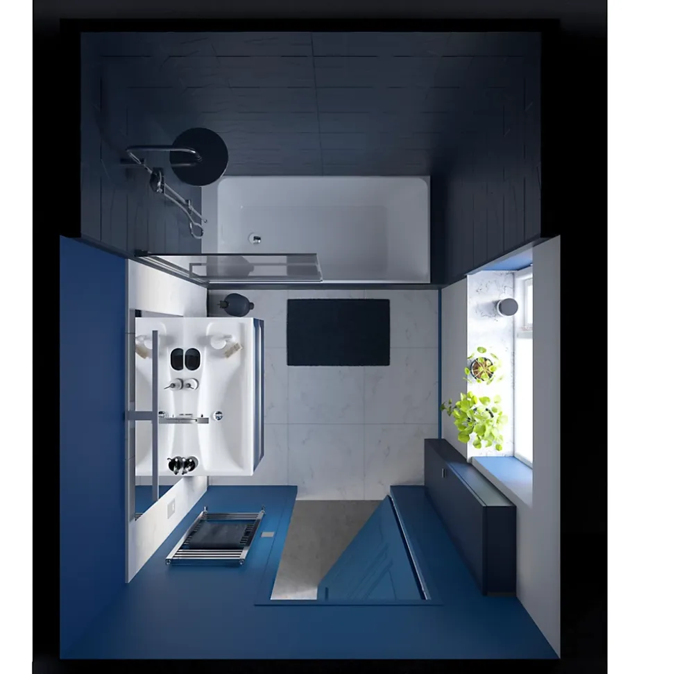 Distributeur de savon Koros blanc et nuit GoodHome