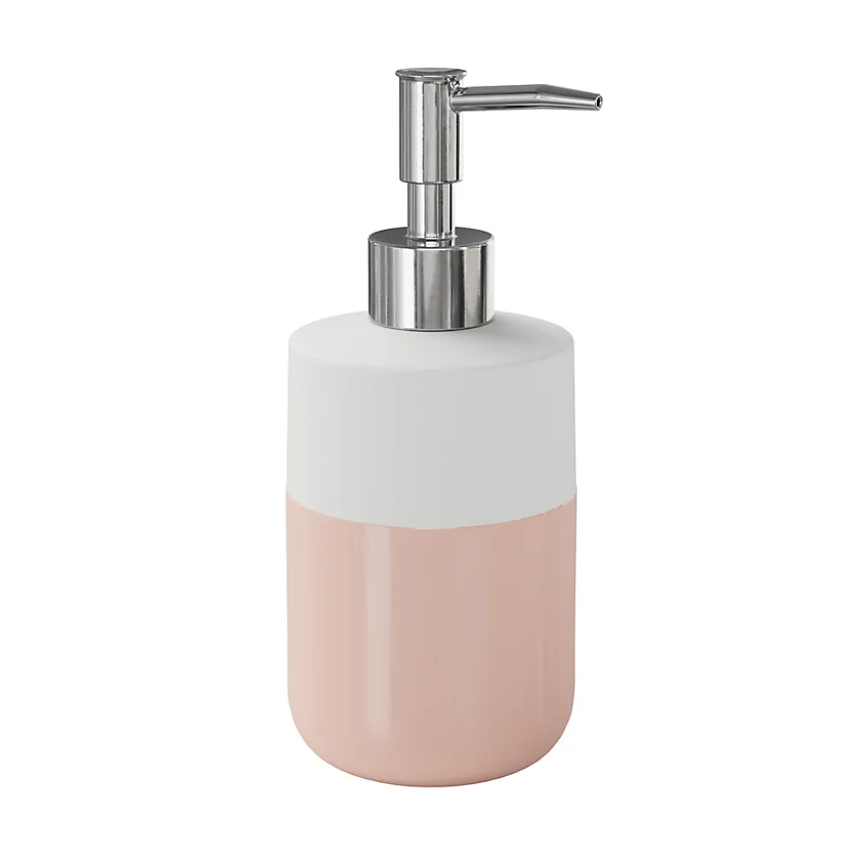 Distributeur de savon Koros blanc et nude GoodHome