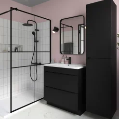 Distributeur de savon Koros blanc et nude GoodHome