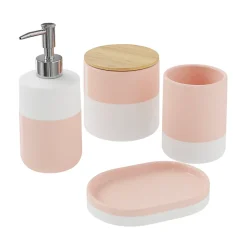 Distributeur de savon Koros blanc et nude GoodHome