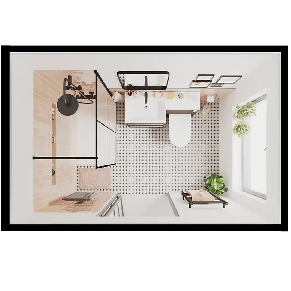 Distributeur de savon Koros blanc et nude GoodHome