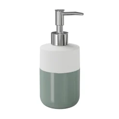 Distributeur de savon Koros blanc et vert gris GoodHome
