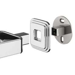 Distributeur de savon mural acier inoxydable chromé Teesta GoodHome