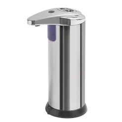 Distributeur De Savon/Gel De Comptoir 240 Ml Acier Inoxydable Chrome Chromis