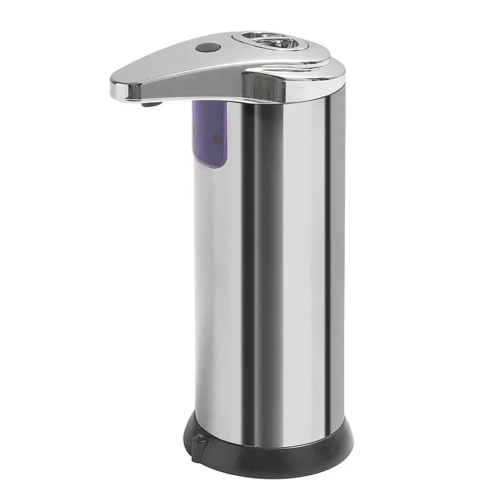 Distributeur De Savon/Gel De Comptoir 240 Ml Acier Inoxydable Chrome Chromis