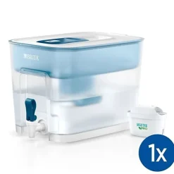 Distributeur d'eau BRITA - Flow - Capacité 8,2L dont 5,2L d'eau filtrée - 1 Cartouche Maxtra Pro All-In-1 incluse