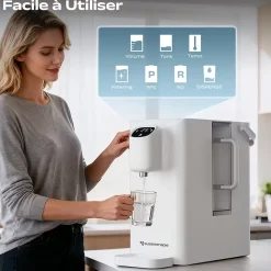 Distributeur d'Eau Chauffage Instantanée Fontaine à Eau Osmoseur Inverse Filtration RO Purificateur d'eau SusGreenable