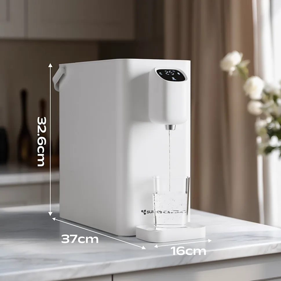 Distributeur d'Eau Chauffage Instantanée Fontaine à Eau Osmoseur Inverse Filtration RO Purificateur d'eau SusGreenable