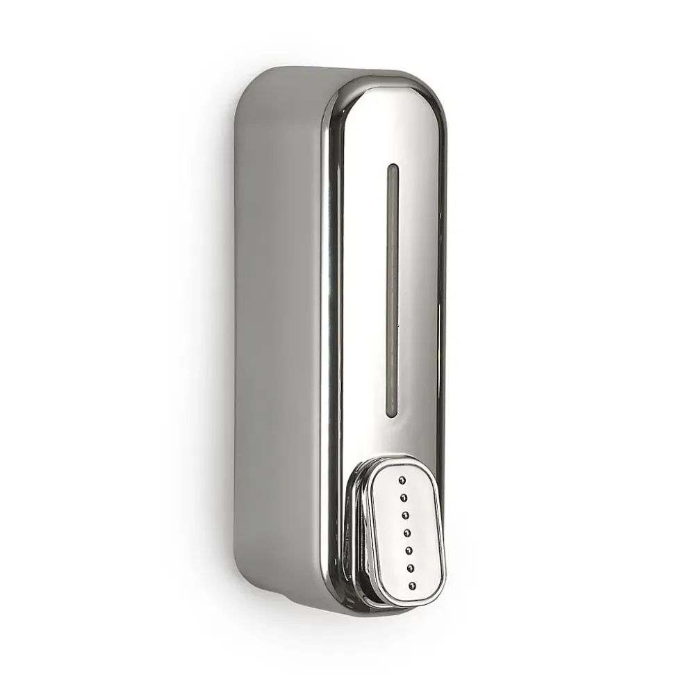 Distributeur Mural De Gel Savon 350Ml En Résine Chromée Mullet