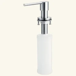 Distributeur savon cuisine encastrable Luisina inox massif