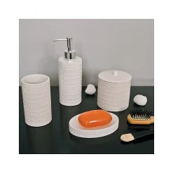 Distriuteur de savon Céramique VENISE Blanc Spirella