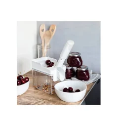 Dénoyauteur cerise blanc Leifheit 37211 cherrymat 3.0