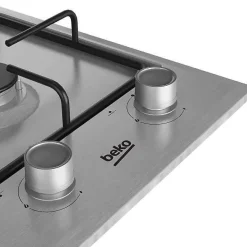 Domino gaz 30cm 2 feux inox Beko HDCG32220FX