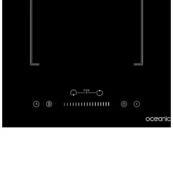 Domino induction encastrable - OCEANIC - OCEATI2Z2BF - Flex 2 feux - 3600 W - Noir