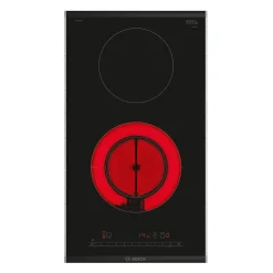 Domino vitrocéramique 30cm noir Bosch PKF375FP2E série 6