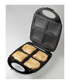 DOMO Appareil a croque-monsieur 1200 W Blanc DO9046C