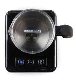 DOMO Mousseur a lait DO717MF Capacité 130 a 230 ml - Gris et noir