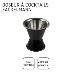 Doseur à cocktail 2 et 4 cl Fackelmann Spectre