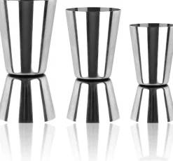 Doseur à cocktail en acier inoxydable double extrémité