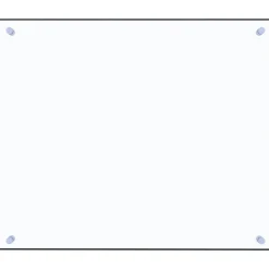 Dosseret de cuisine Transparent 70x60 cm Verre trempé