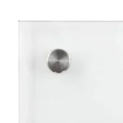 Dosseret de cuisine Transparent 70x60 cm Verre trempé