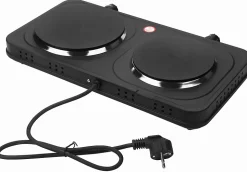 Double plaque de cuisson electrique 2600W 155+185mm