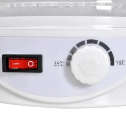 Déshydrateur avec 6 plateaux empilables (ronds)