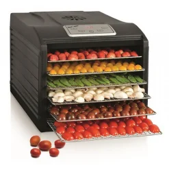 Déshydrateur fruits et légumes 6 plateaux 500w Nature&saveurs NS-D6PIN