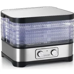 Déshydrateur fruits et légumes 5 plateaux 400w Kitchen Chef SECCO.5.MECA