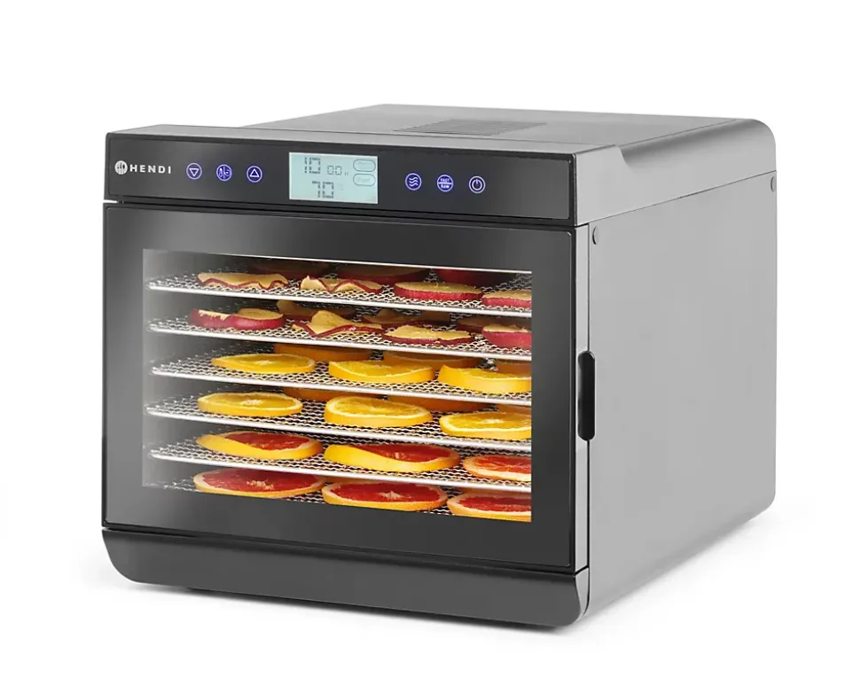 Déshydrateur Kitchen Line - 7 plateaux - 230V/500W - 345x450x(H)315 mm - Hendi