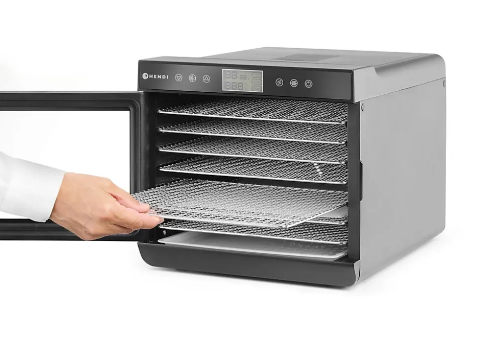 Déshydrateur Kitchen Line - 7 plateaux - 230V/500W - 345x450x(H)315 mm - Hendi